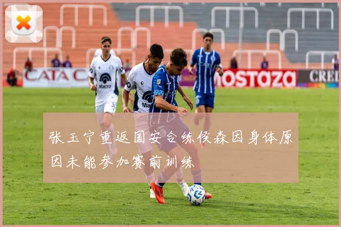 张玉宁重返国安合练侯森因身体原因未能参加赛前训练